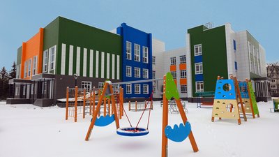 Школа, построенная по госпрограмме КРСТ, вошла в число лучших архитектурных проектов Липецкой области