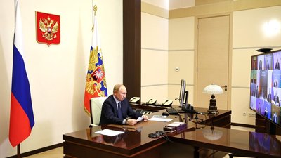 Оксана Лут доложила Президенту России о ходе уборочной кампании и севе озимых