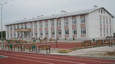 Нариман Абдулмуталибов и Мухтарбий Аджеков ознакомились с ходом строительства школ в Ногайском районе Республики Дагестан 