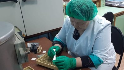  Сотрудники филиала ФГБУ «Россельхозцентр» по Ростовской области проводят проверку семенных партий сельхозкультур для весенних полевых работ