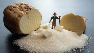 В Липецкой области продолжается уборка сахарной свеклы