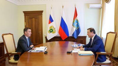 Дмитрий Патрушев и Дмитрий Азаров обсудили развитие АПК Самарской области