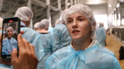 Липецкие школьники знакомятся с аграрными профессиями и сельхозпредприятиями региона