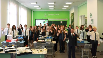 Первый агротехкласс Москвы открылся в школе № 1409 при участии Тимирязевской академии