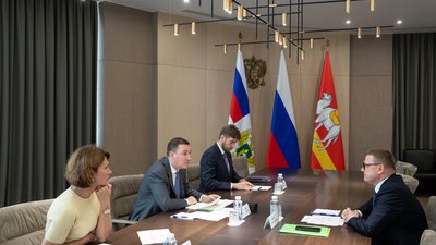 Дмитрий Патрушев обсудил развитие АПК Челябинской области с главой региона Алексеем Теслером