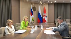 Оксана Лут обсудила с Дмитрием Махониным развитие АПК Пермского края