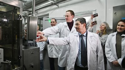 В Рязанской области открыли новый молочный цех