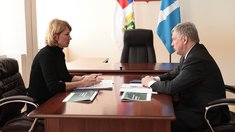 Оксана Лут обсудила с Алексеем Русских развитие АПК Ульяновской области