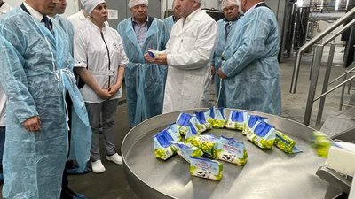 В Чувашии Комсомольский молочный комбинат запустил новую полностью автоматизированную линию по производству творога