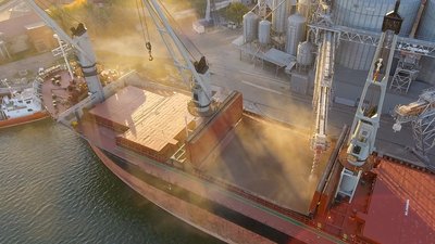 Новороссийский зерновой терминал в сезоне-2023/24 отправил на экспорт рекордные 7,1 млн т зерна