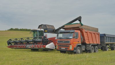 Хлеборобы Красноярского края намолотили два миллиона тонн зерна