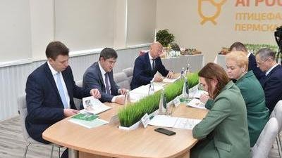 Губернатор Пермского края  в ходе рабочего выезда посетил предприятие АО «Агросила Птицефабрика Пермская»