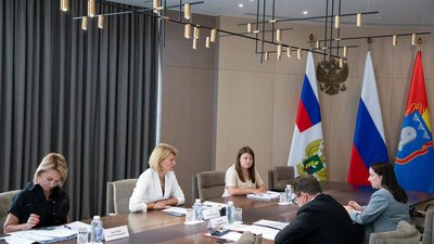 Оксана Лут обсудила точки роста АПК Тамбовской области с главой региона Максимом Егоровым
