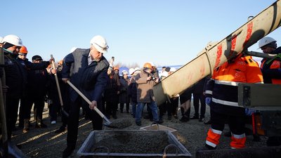 В Кузбассе началось строительство самого крупного в России животноводческого комплекса