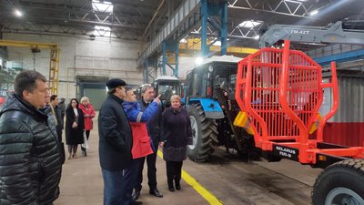 Глава Минсельхоза Башкортостана Ильшат Фазрахманов посетил предприятия Республики Беларусь