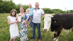Фермер из Липецкой области развивает молочное животноводство с помощью гранта «Агрострартап»