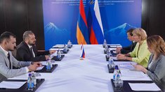 Оксана Лут и Геворг Папоян обсудили взаимодействие между Россией и Арменией по вопросам АПК
