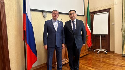 Марат Зяббаров провел рабочую встречу с Генеральным консулом Узбекистана в г. Казань