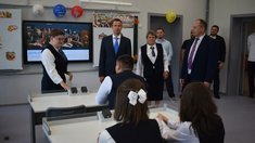 В школе № 1 села Измалково построили два корпуса за более чем 586 млн рублей