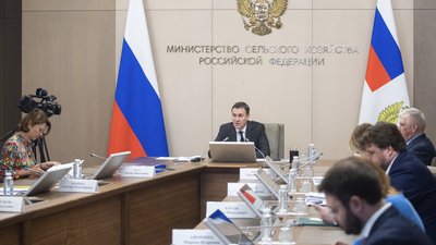 В Минсельхозе обсудили динамику производства продукции АПК и ход сезонных полевых работ