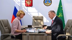 Оксана Лут совершила рабочую поездку в Республику Адыгея