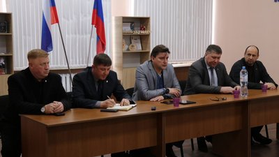 С рабочим визитом Министр Евгений Сорокин посетил Марковский муниципальный округ ЛНР