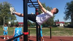 В пяти районах Саратовской области в рамках госпрограммы КРСТ обустроили спортивные площадки