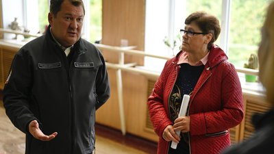 Глава Тамбовской области Максим Егоров посетил с рабочим визитом Знаменский район