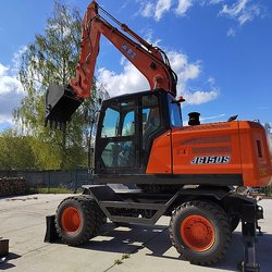 Колесные экскаваторы Jinggong: особенности, преимущества и сферы применения