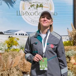 Фермер из Калужской области вошла в пятерку лучших мастеров машинного доения России