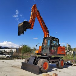 Jinggong JG150S: Новый стандарт эффективности и надежности колесных экскаваторов на российском рынке