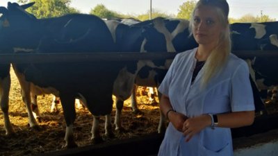 «Хочу работать с животными на ферме»: кубанская студентка объяснила, почему выбрала АПК