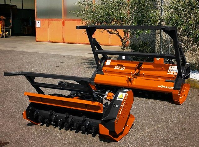 Мульчеры Forster: мощь, точность и надёжность для профессиональной работы с растительностью