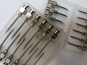 Игла иньекционная Luer-Lock для свиней, птицы, коров, уп.12 шт, ЭКО, Франция