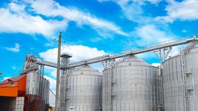 Строительство элеватора для ООО «Сельхозпродукты» завершено