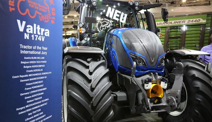 Трактор Valtra N174 Versu на Agritechniсa 2015 — дизайн, покоривший сердца