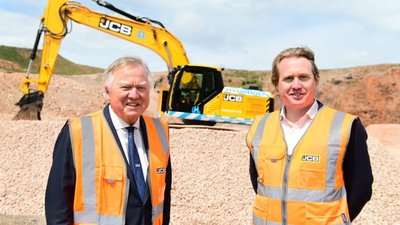JCB разработала первый в мире экскаватор на водородном топливе