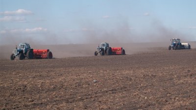 Сев озимых культур продолжается в Республике Северная Осетия-Алания