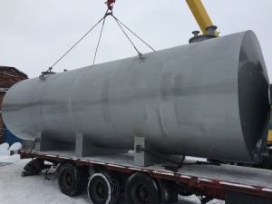 Металлическая ёмкость под воду