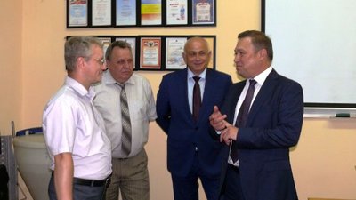 Первый заместитель губернатора Виктор Гончаров посетил Донской ГАУ с рабочим визитом