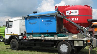 Мобильный комбикормовый завод МКЗ-3214 будет представлен на выставке "БЕЛАГРО-2015"
