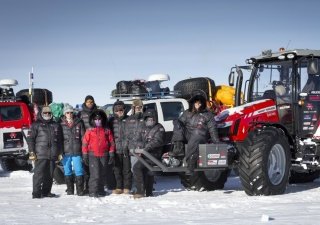 Остались считанные километры до Южного полюса