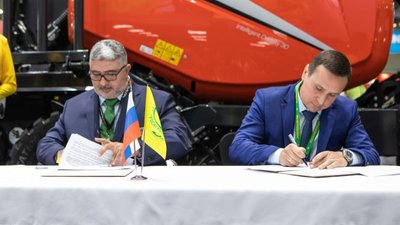 Квернеланд Груп СНГ и Росагролизинг подписали новое соглашение на «Агросалон-2020»