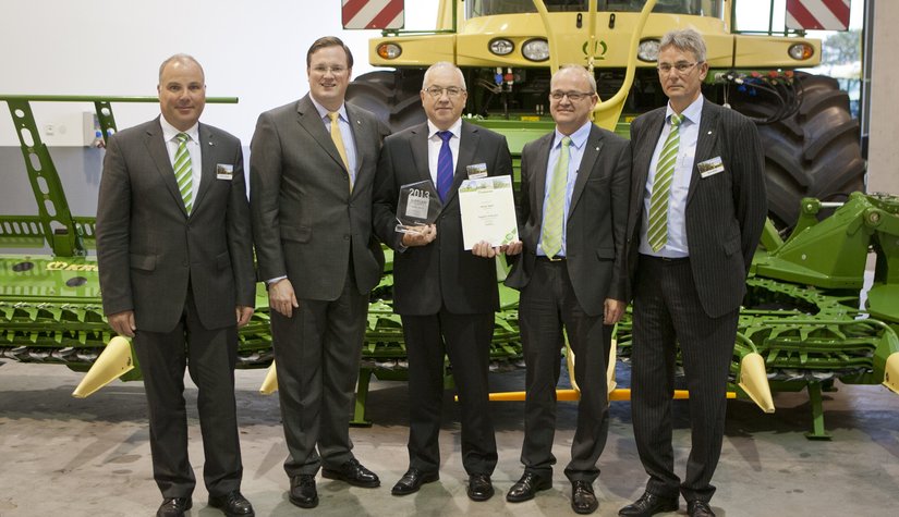 Компания Krone наградила Mitas