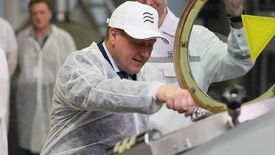 Мэр Новосибирска Анатолий Локоть высоко оценил профессионализм пивоваров «Балтика-Новосибирск»