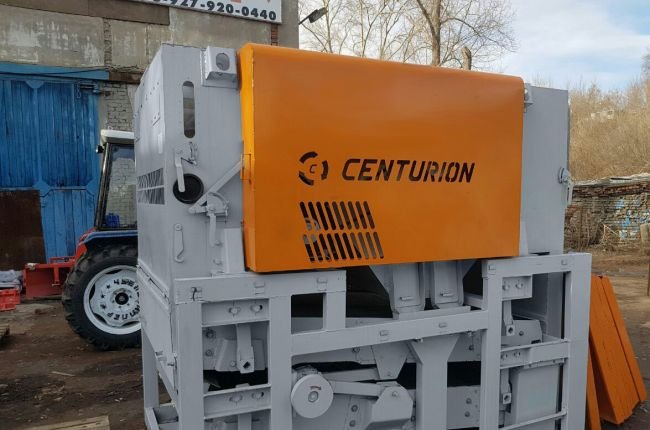 Первичная очистка зерна на сепараторе Centurion