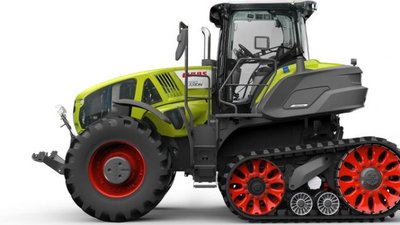 CLAAS впервые представит полугусеничный трактор на выставке Agritechnica 2017