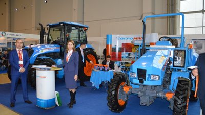 Газовые тракторы АГРОМАШ на международной выставке «GasSuf»