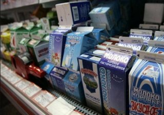 Вологодская молочная продукция исчезает с прилавков местных магазинов