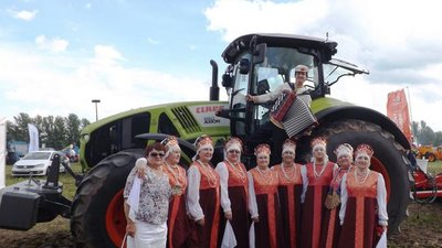 Более 100 машин CLAAS было представлено на Днях поля в России